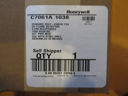 Honeywell c7061a 1038 (c7061a1038) uv flame detector for sale
