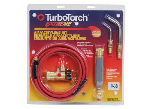 Turbotorch x-3b, 0386-0335 torch kit swirl, for b tank, air acetylene for sale