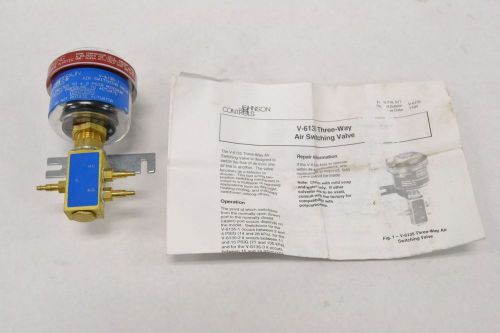 Johnson controls v-6135-1 air switching 3-way 1/8 in npt pneumatic valve b280457 for sale
