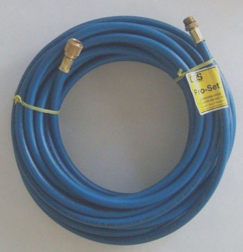 Cps pro-set ha50b 50 ft premium refrigerant charging hose with 14mm x 1/2 acme for sale