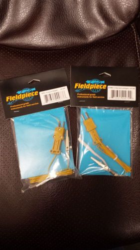 Fieldpiece ata1 (1 pc) and atwb1 (1 pc) k-type thermocouple bundle - new! for sale