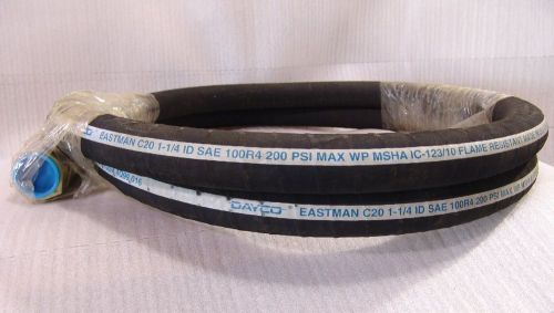 hydraulic hose 1 1/4&#034; x 3670mm 200 psi sae 100r4 dayco unused