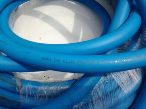 10 feet long  blue 1/2 inch inside diameter coolant hose tubing