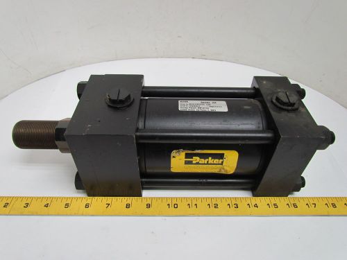 Parker 03.25 t2hltv24a 4.000 hydraulic cylinder 3-1/&#034; bore 4&#034; stroke series 2h for sale