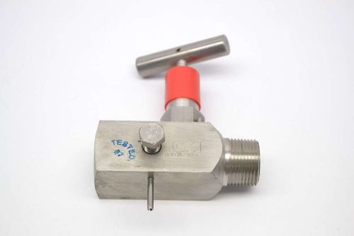 Century cm26r1m6taa 41370 kpa 1/2 in npt gauge needle hydraulic valve b429861 for sale