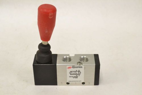 Ingersoll rand m212ls-r-g air hand lever 1/4x1/8in npt pneumatic valve b318800 for sale