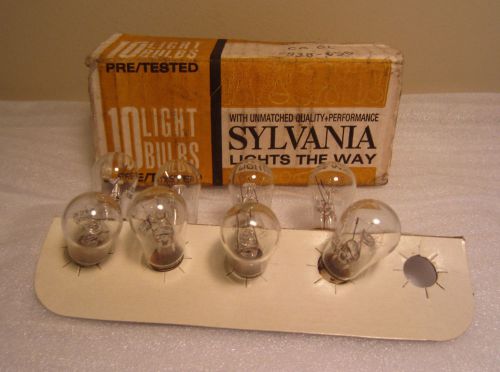 Lot Of 8 Sylvania 16938-OS6 CA CL 6W 130V 17 Screw Base Light Bulb Lamps NOS