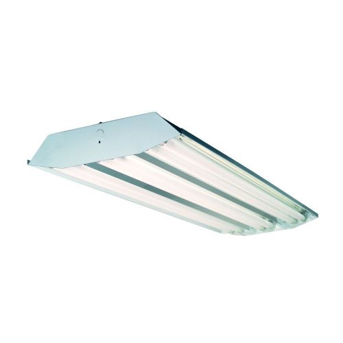 Curved profile 6 lamp t5 high output fluorescent high bay includes bulbs shop wa for sale