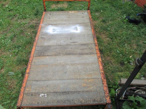 Flat bed platform dolly rolling hand push cart hand truck cart 60&#034; x 30.5&#034; for sale