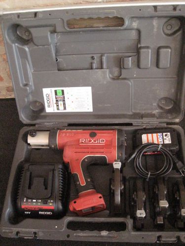 Ridgid propress rp 210 hydraulic battery operated crimper 4 jaws 1/2&#034; to 1-1/4&#034; for sale