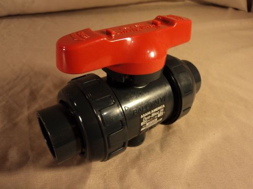 Asahi av duo-bloc 3/4&#039;&#039; pvc manual inline ball valve for sale