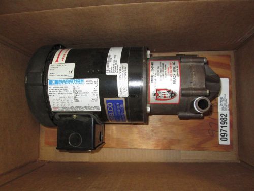 New march te-6t-md magnetic drive water pump 36 gpm 208-230/460vac 3ph 1/2hp for sale