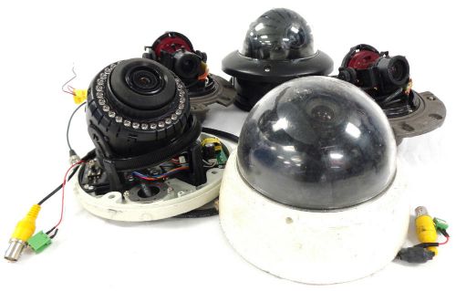 5x Assorted AVT, Bosch CCTV Dome Color Camera | VDC-455VO4-20 | CG6T2812UBC