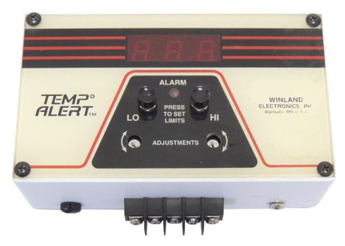 Winland temp alert digital high / low temperature alarm monitor / warranty / qty for sale