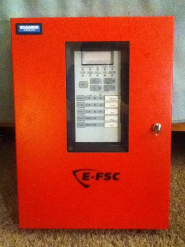 EDWARDS SIGNALING E-FSC302R ALARM CONTROL PANEL , 3 Zone, RED