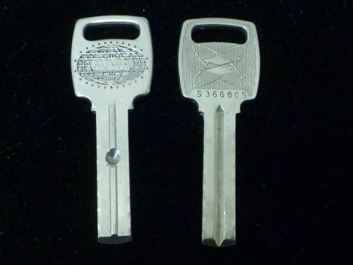 Pair of matching MIWA magnetic Keys Security