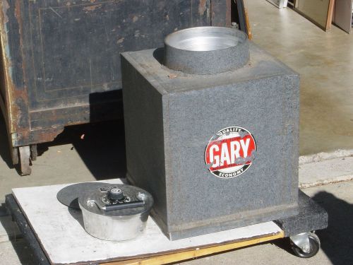 Vintage GARY FLOOR SAFE 1&#034; Thick Welded Steel Plate Construction - Very Heavy