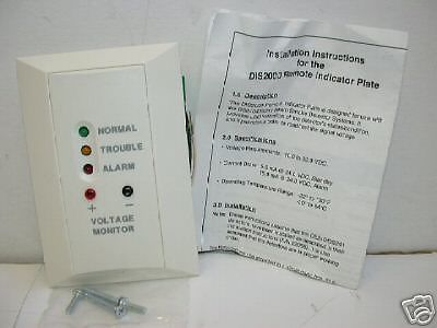 DS BOSCH DIS2000 DS240/241 REMOTE TEST INDICATOR PLATE