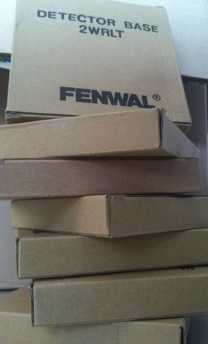LOT OF 7 Fenwal Detector Bases 2WRLT Free Ship! Make offer!