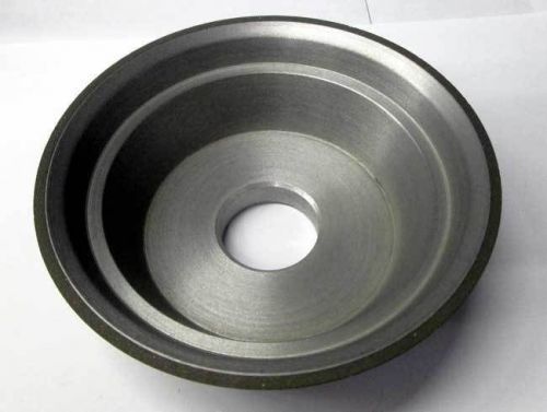 Made in usa 5&#034;x1-3/4&#034;x1-1/4&#034; x1/8&#034;(diamond dep) 11v9 flaring cup diamond  wheel for sale