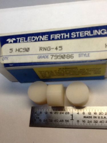 TELEDYNE RNG 45 HC90 CERAMIC INSERTS - Lot Of 3 Inserts