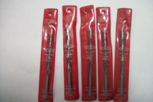 13/65&#034; HSS Twist Drill Bit Vermont American MADE IN USA LOT OF 5