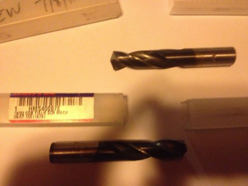 Hertel #hms40087e 19/32&#034; x 2-5/8&#034; x 4-1/4&#034; cobalt tialn rh screw machine drill for sale