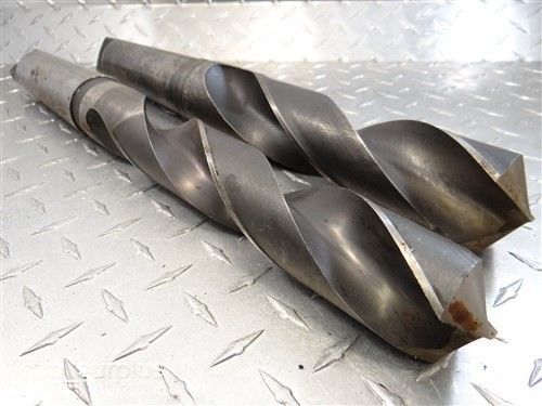 LOT OF 2 HSS HEAVY DUTY END MILLS 5MT ARBORES NATIONAL
