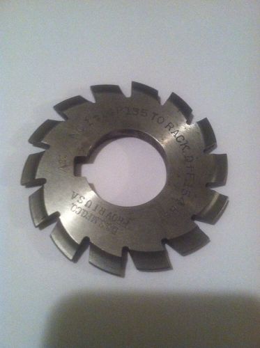 USED INVOLUTE GEAR CUTTER #1 14P 135-RACK 1&#034;bore Brown And Sharpe
