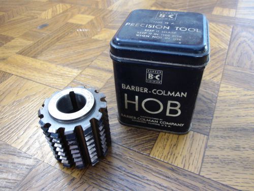 Gear Cutting Hob Barber Colman PA 45 deg RH 3/4&#034; hole w/ original tin Made in US