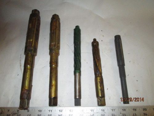 MACHINIST LATHE MILL Lot of Wax Covered EXPANDING ADJUSTABLE Machinist Reamer s