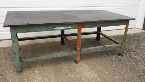 4&#039; x 8&#039;&#039; heavy duty top 1&#034; thick welding table fabrication layout work bench for sale