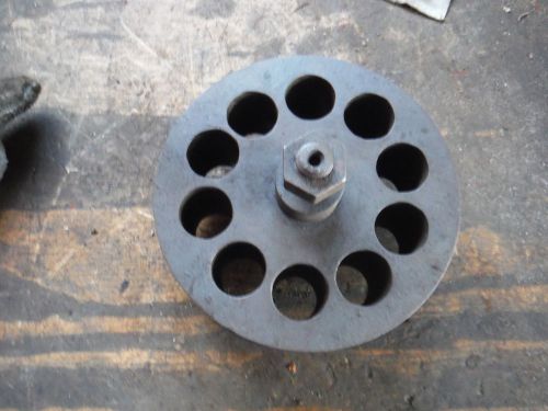 Surface tool grinding jig fixture round steel part industrial art for sale