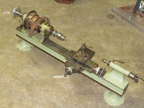 Hardinge cataract bench lathe  e160 on end  21 stamp -4&#034; center to bed 36&#034; long for sale