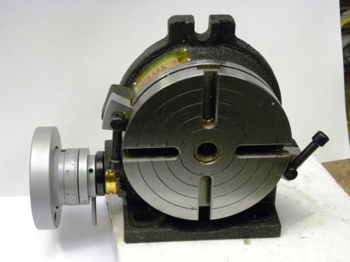 Grizzly 6&#034; Rotary table, Dividing Plates &amp; Tailstock Set