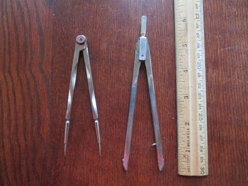 Vintage machinist  calipers, lot of 2