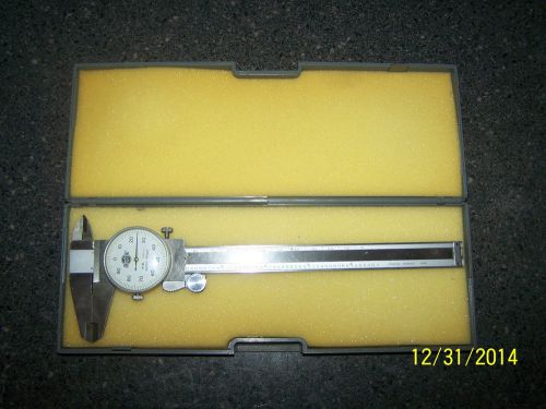 Sunex Dial Caliper 0-150Mm .001 Increments Shock Proof Stainless Steel Hardened