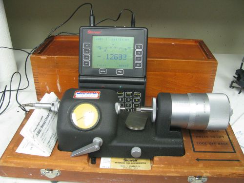 Starrett metric bench micrometer w/ digital read-out and case - dt5 for sale
