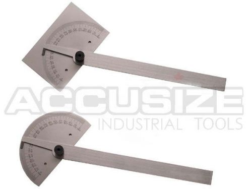 Stainless steel protractor square &amp; round, #e607-1017&amp;e607-1018 for sale