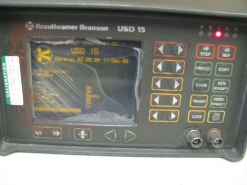 Krautkramer Branson Ultrasonic Flaw Detector USD 15 FF50