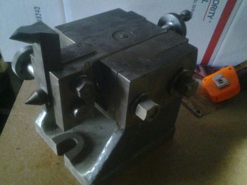 UNIVERSAL TAILSTOCK 1-1/2&#034; TO 8-1/2&#034; DUAL CENTERS 10 DEGREE SWIVEL ROTARY TABLE