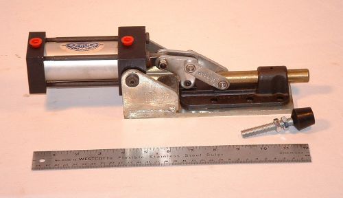 De sta co model 830, pneumatic straight line push/pull clamp for sale