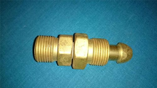 Lot of 3 copper alloy tube to gas fitting straight adapter nsn# 4730-00-559-1586 for sale