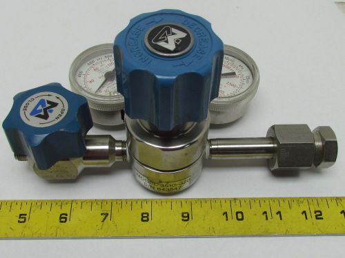 Matheson 3510-320 single stage high purity ss regulator 3000 psi max inlet for sale
