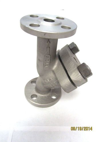 3/4&#034; inch mueller 761-ss y-strainer, 316 stainless steel, 150# flange for sale