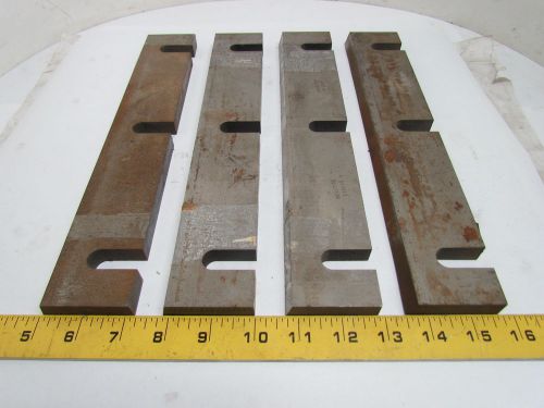 Moretto 618008 Granulator Bed Knife Blades 3-Slot 12&#034; Set of 4