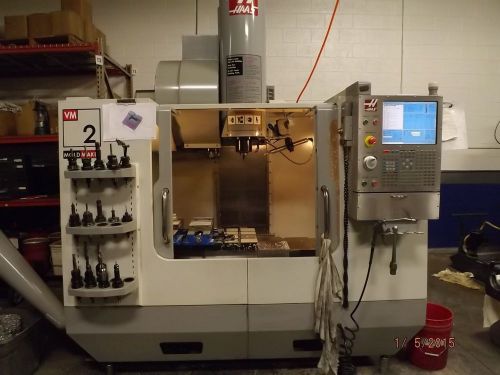 2009 haas vm-2, 12000 k spindle high speed machining for sale