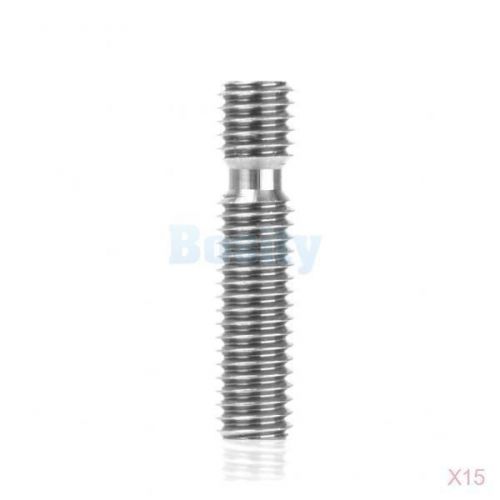 15pcs m6x26.5mm nozzle throat for reprap 3d printer extruder makerbot mk8 1.75mm for sale