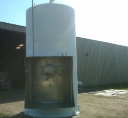 3,000 gallon jacketed ss dairy tank silo, mfg cherry burrell for sale