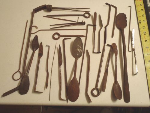 27 antique sand casting /foundry tools